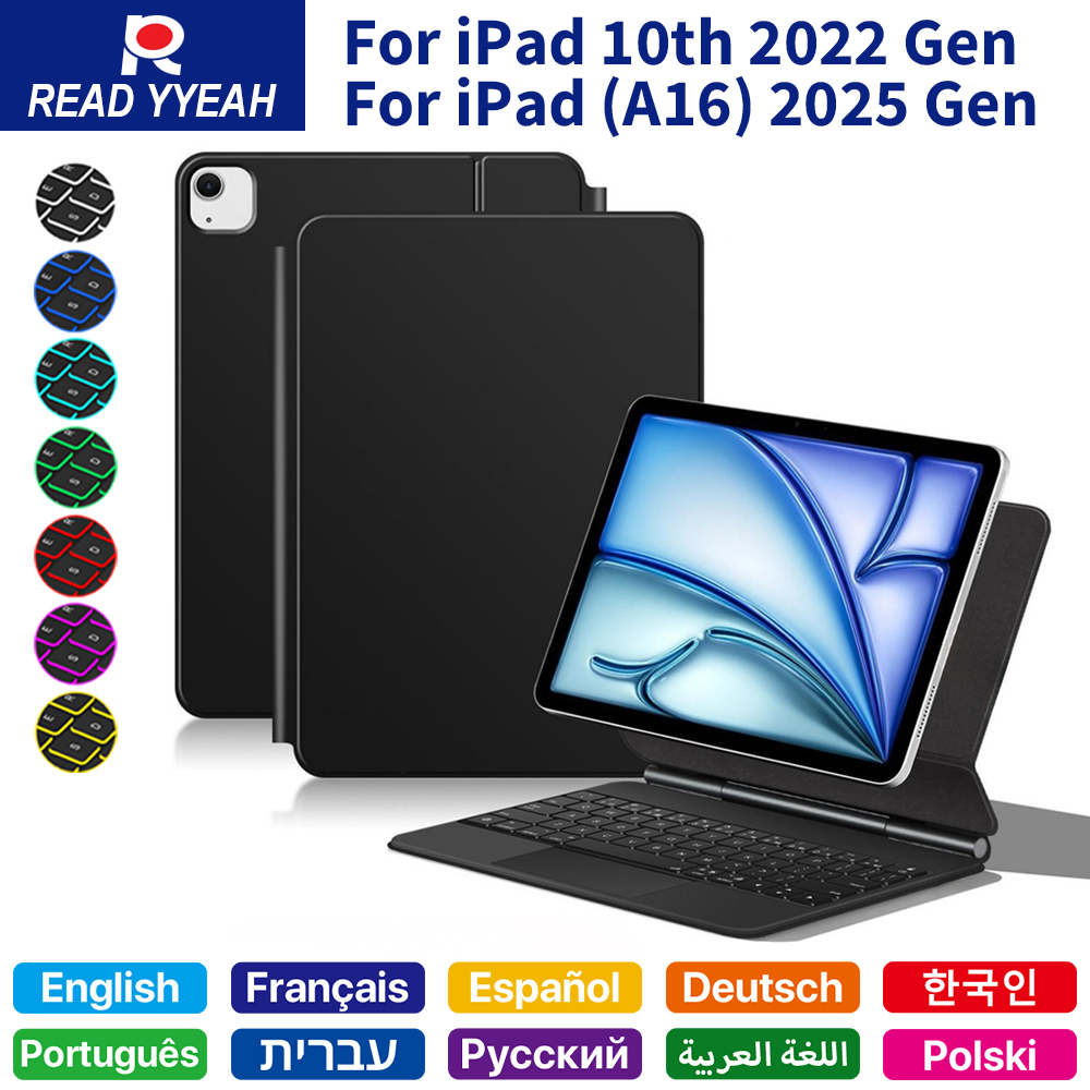 Tablet Keyboard Case - Magic Keyboard 2026 con Bluetooth per