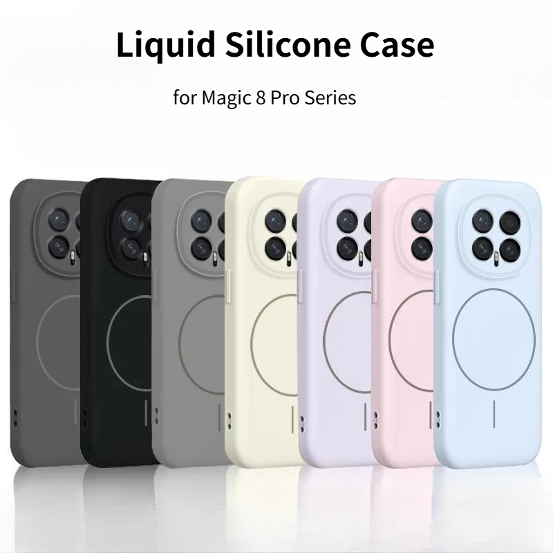 Honor Tablet Accessories - Custodia per telefono in silicone liquido