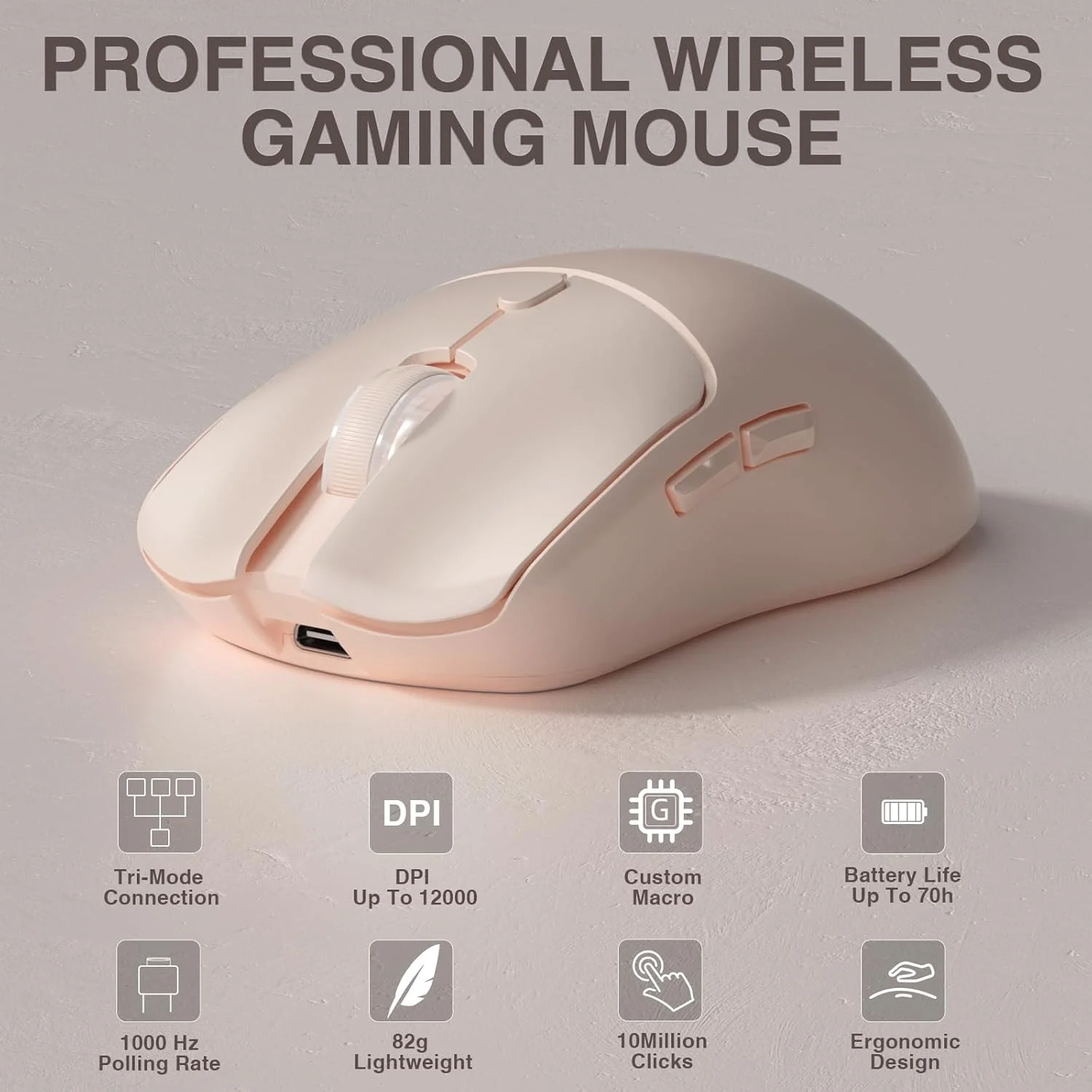 Tablet Gaming Accessories - Mouse da Gaming Wireless AULA SC580X