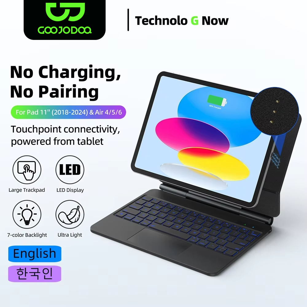 Tablet Accessories Choice Store - Custodia con tastiera Smart Pogo Pin