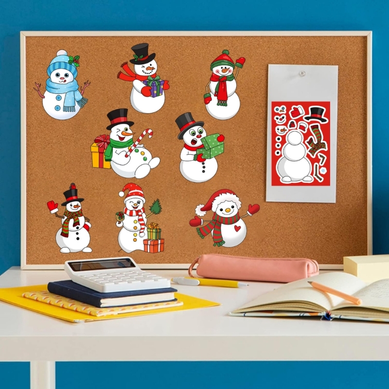 Best Tablet With Accessories - Adesivi puzzle impermeabili con pupazzo neve