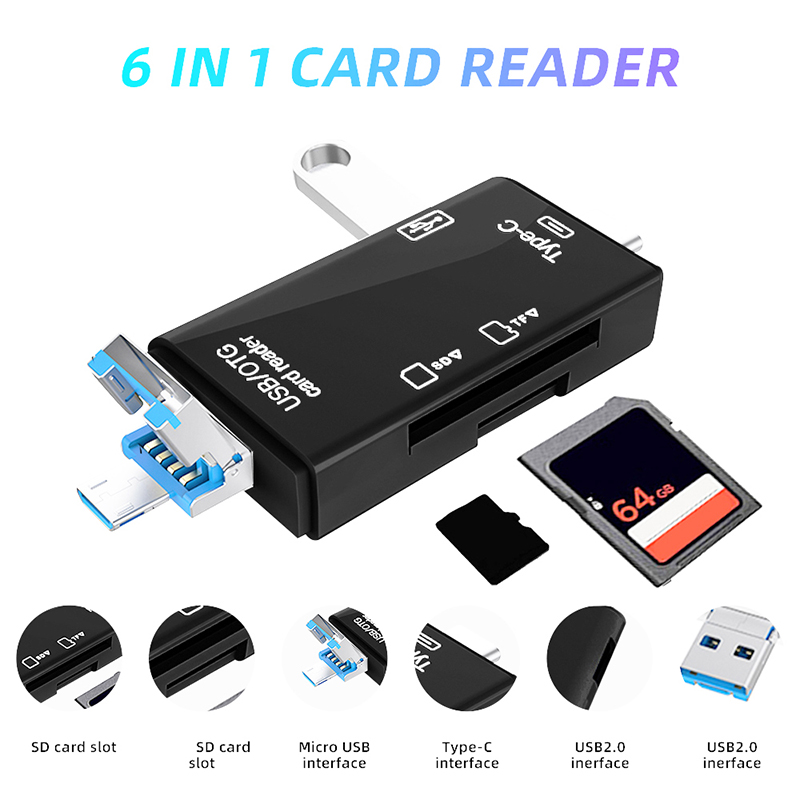 Tablet Reading Accessories - Lettore di schede USB tipo C