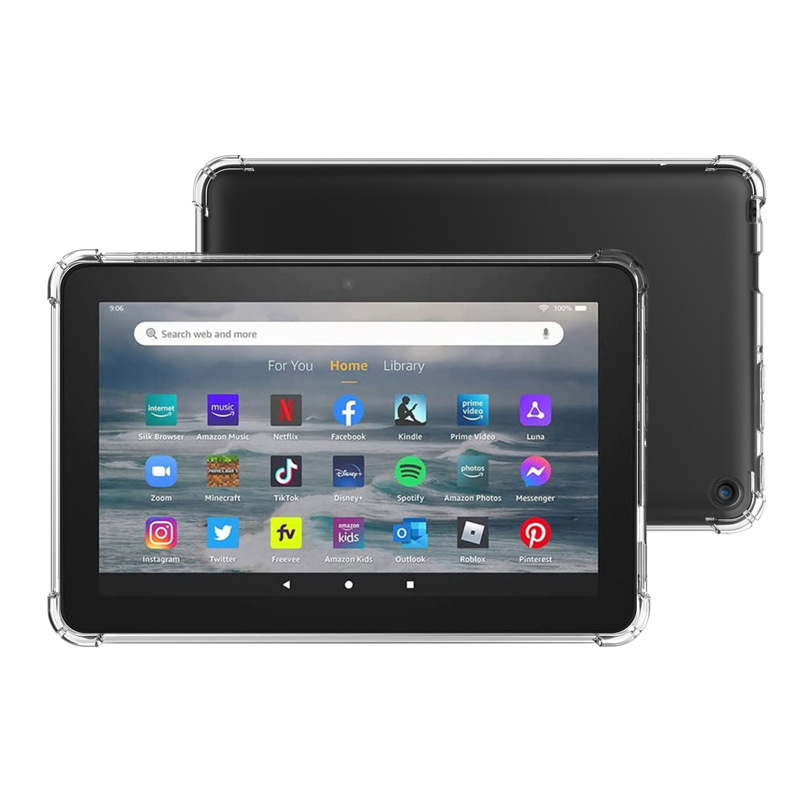 Tablet Accessories Amazon - Custodia trasparente per tablet Amazon Fire