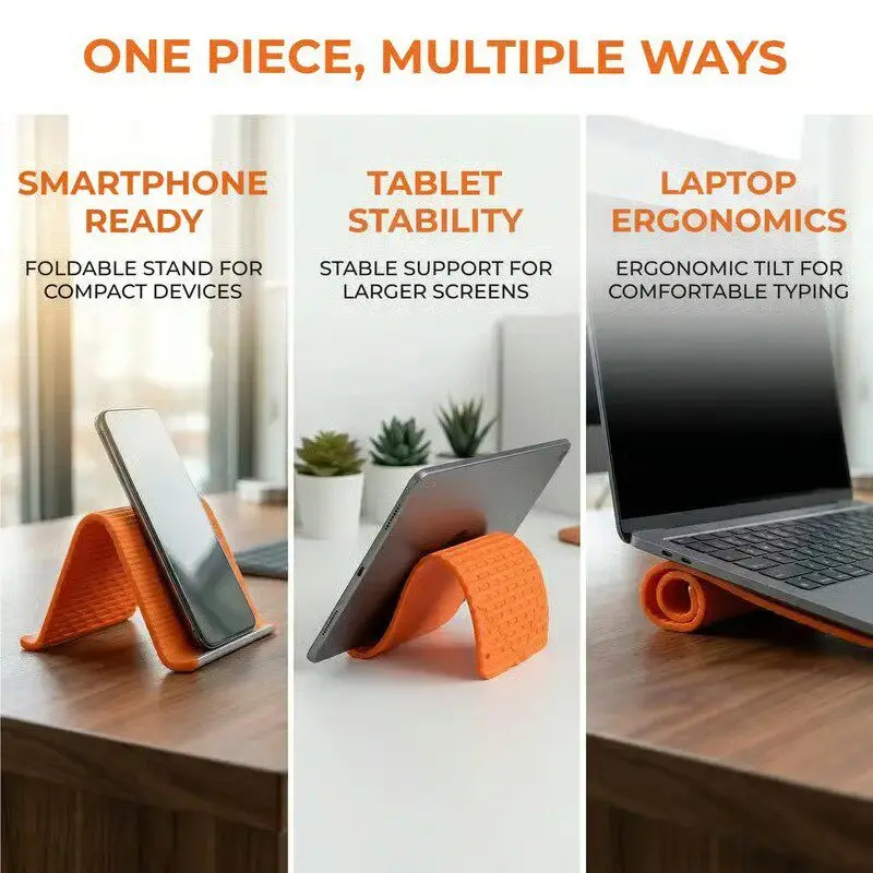 Supporto Pieghevole in Silicon - Tablet Accessories Gifts recensione e prezzo