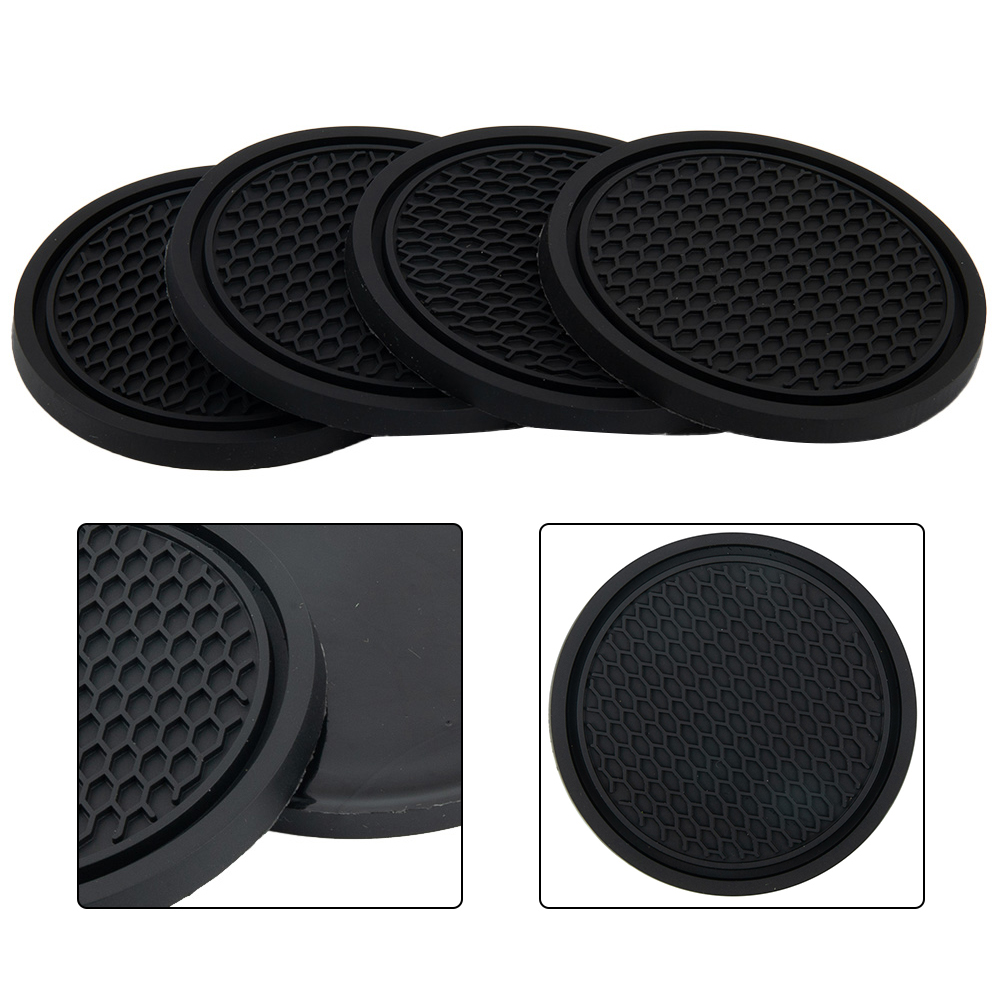 4 pezzi di portabicchieri neri - Tablet Accessories For Car recensione e prezzo
