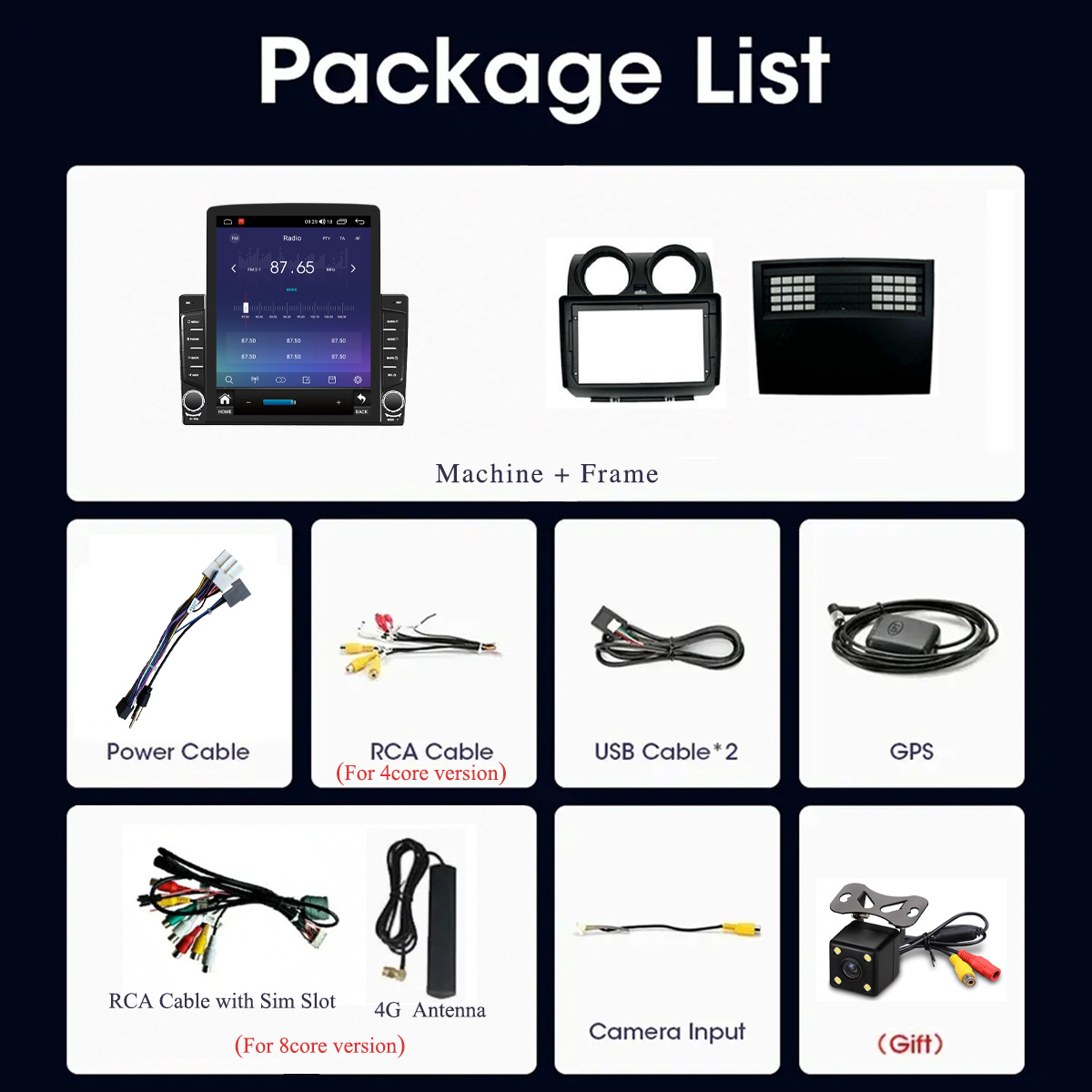 8G + 128G Android14 Per Nissan - Tablet Danish Mobile & Accessories Faisalabad recensione e prezzo