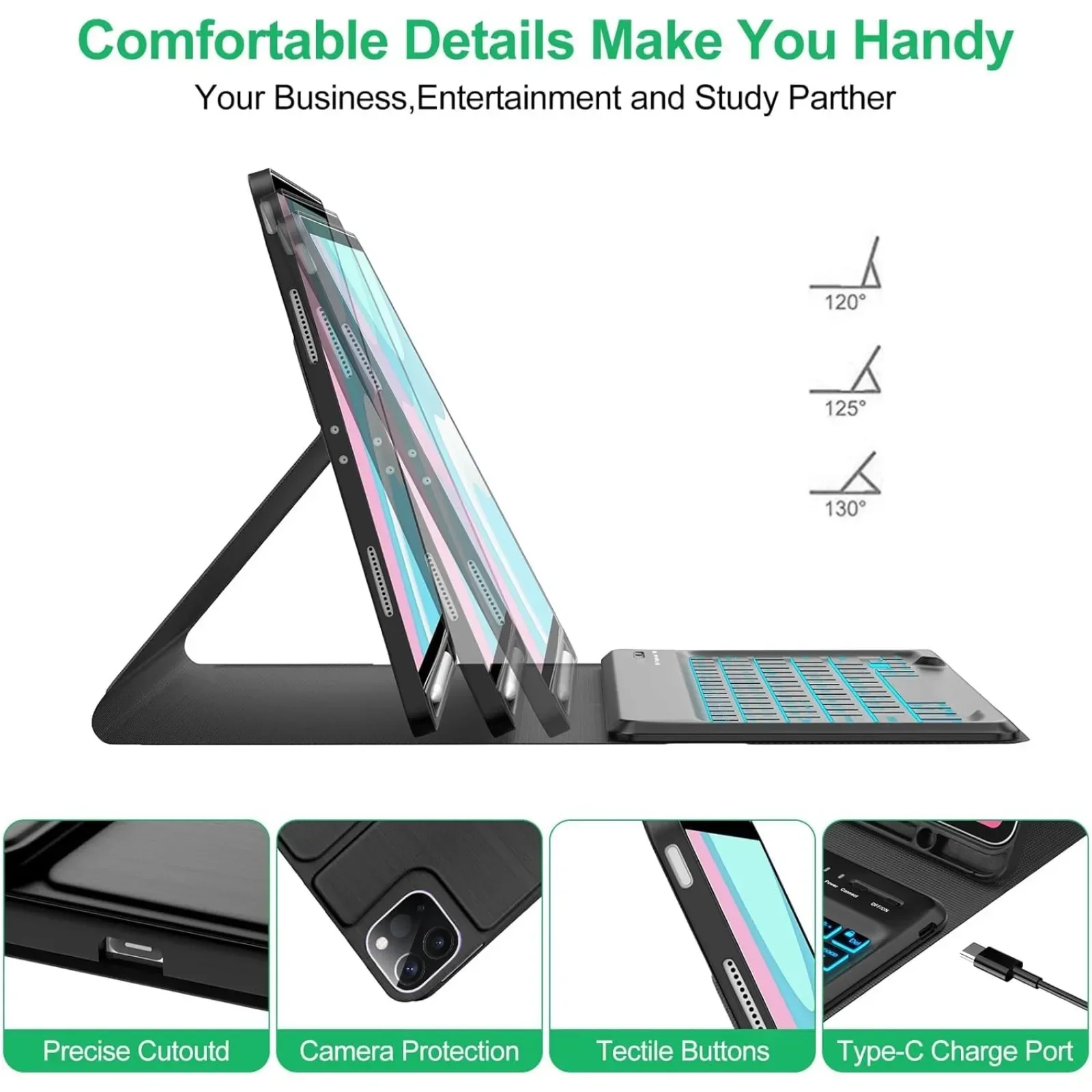 Custodia per tastiera per HONO - Tablet Keyboard Case recensione e prezzo