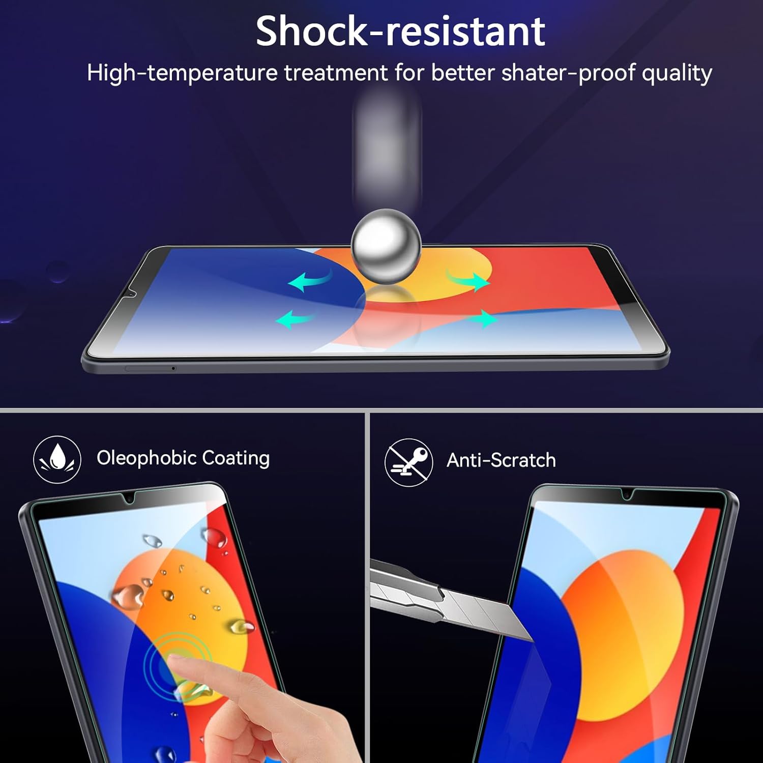 Pellicola protettiva in vetro  - Temu Tablet Accessories recensione e prezzo