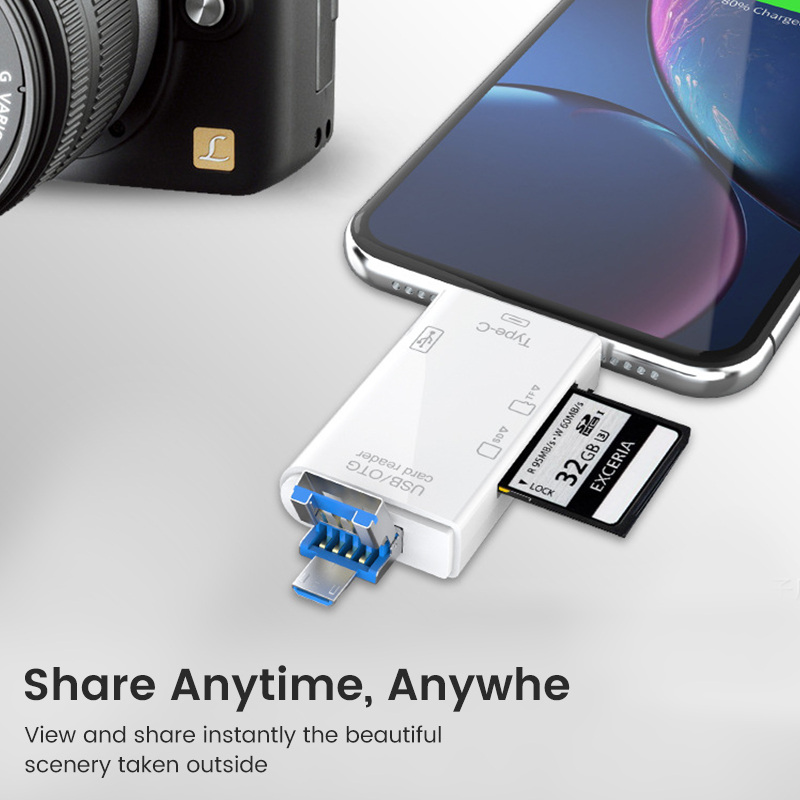 Lettore di schede USB tipo C 6 - Tablet Reading Accessories recensione e prezzo