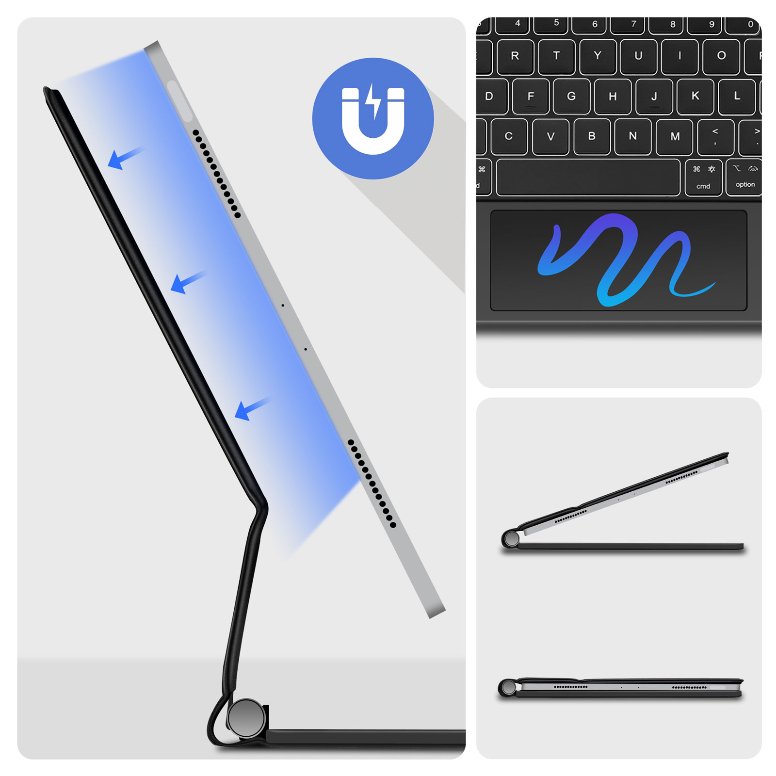 GOOJODOQ Tastiera Magica per i - Tablet Accessories Choice Store recensione e prezzo
