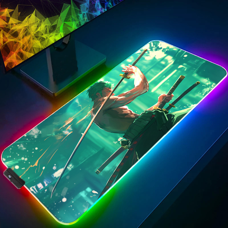 ONE PIECE Zoro Mouse Pad RGB A - Tablet Gaming Accessories recensione e prezzo