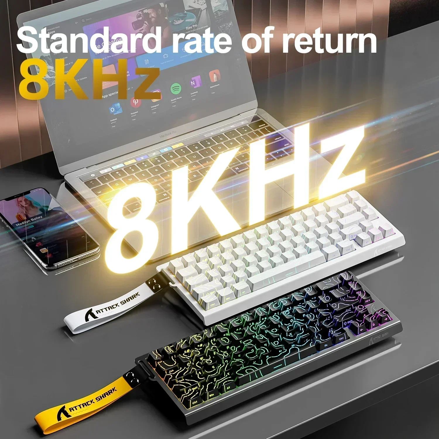 ATTACK SHARK X68HE Tastiera me - Tablet Accessories Gifts recensione e prezzo